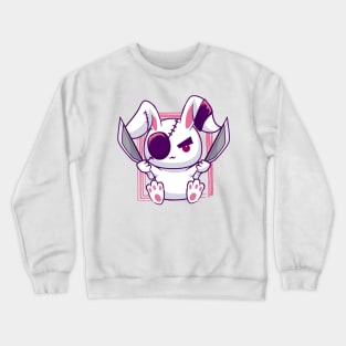 Bunny Pastel Goth Crewneck Sweatshirt